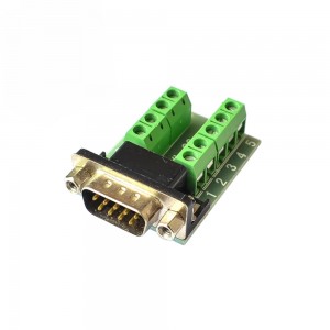 RS232 to Terminal Serial Port DB9 Adapter