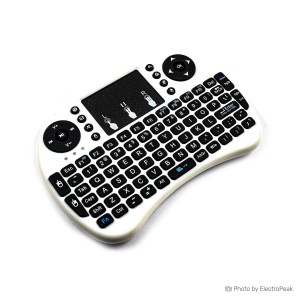 RT-MWK08 Mini Wireless Keyboard With Lithium Battery (White)