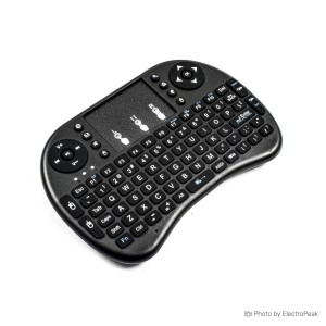 RT-MWK08 Mini Wireless Keyboard with AA Battery (Black)