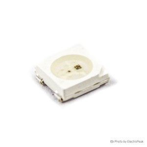 WS2812B RGB LED (SMD Package 5050) - Pack of 10