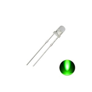 Super Bright LED - Green 5mm - Pack of 50