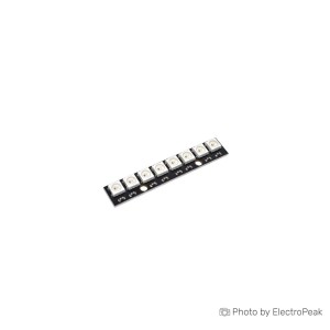 WS2812 8-Bit RGB LED Straight Module