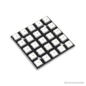WS2812B 25-Bit RGB LED Square Module