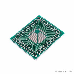 QFP/FQFP/TQFP/LQFP SMD To DIP Adapter Board - Pack of 2