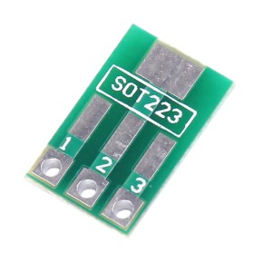 SOT89-SOT223 to DIP 3-Pin Adapter Breakout Board - Pack of 50