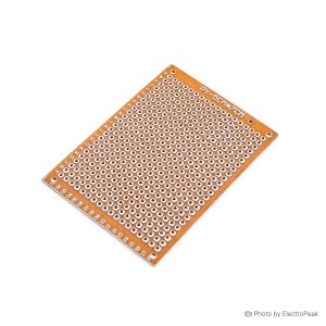 Universal PCB Prototype Board - Single Sided, 5x7cm - Pack of 2
