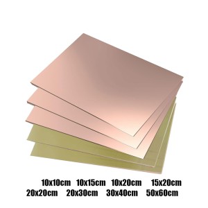 Double Side Copper Glass Fiber (FR4) 1.5mm - Pack of 5