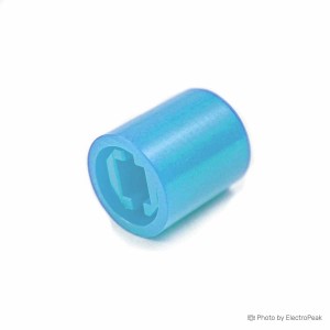 Cap for 6mm Tactile Push Button Switch - 6x6mm (Blue) - Pack of 20