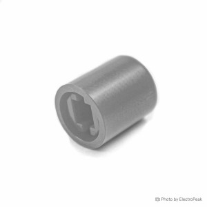 Cap for 6mm Tactile Push Button Switch - 6x6mm (Gray) - Pack of 20
