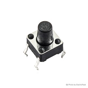Micro Momentary Tactile Push Button - 6x6x8mm - Pack of 20