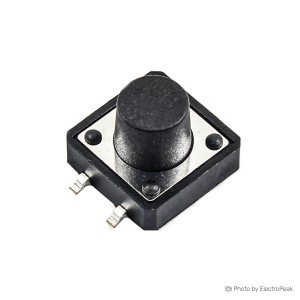 SMD Tactile Push Button - 12x12x4.3mm - Pack of 20