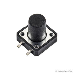 SMD Tactile Push Button - 12x12x12mm - Pack of 20