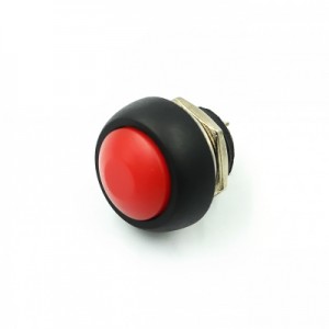 PBS-33B 12mm Momentary Push Button Switch - Red - Pack of 2