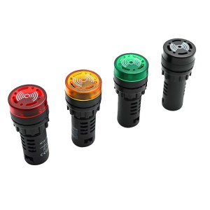 AD16-22SM Indicator Light Flash Buzzer 12V - Pack of 2