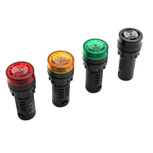 AD16-22SM Indicator Light Flash Buzzer 24V - Pack of 2