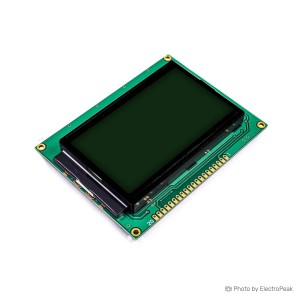3.2inch 128x64 Graphical LCD Display - Green Backlight