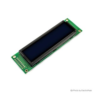 20x2 Character LCD Display Module- Blue Backlight