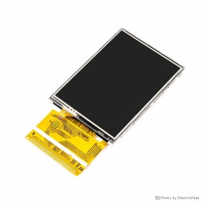 2.4inch TFT LCD - Parallel, 18 Pin, ILI9341 Driver, Capacitive Touch Screen