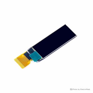 0.91inch OLED Display - SPI, 15 Pin, SSD1306 Driver (Blue)