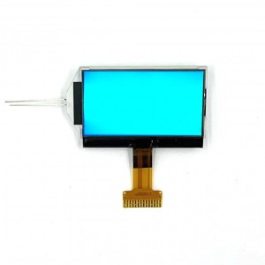 128X64 Dot Matrix COG Graphic LCD Display - Blue Backlight