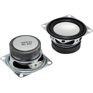 3W 4ohm 2inch Speaker /H25mm - Pack of 2