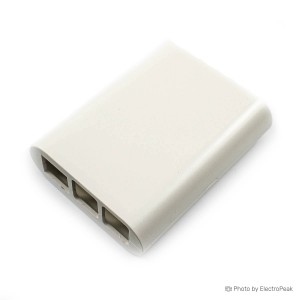 Raspberry Pi 3 ABS White Case