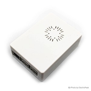 Raspberry Pi 3 White Case- Fan Supported