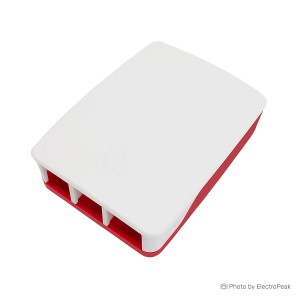 Raspberry Pi 4 Official Case - White/Red