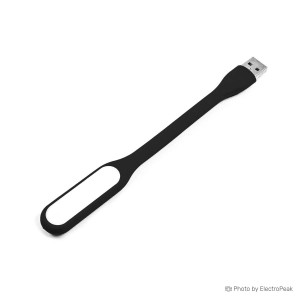 Flexible Mini USB LED Light Lamp - Black