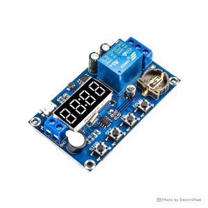 5-60V Real Time Delay Timer Relay Module with LED Display