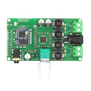 Qualcomm QCC3034 Bluetooth 5.1 Power Amplifier Board With Knob - 2x10W15W