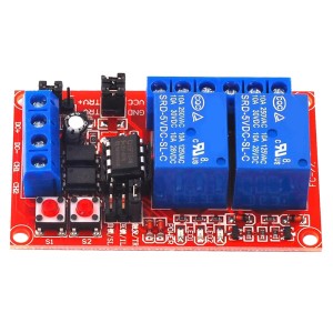 2-Channel Relay Module with 3 mode