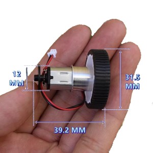 DC Motor N20 with Encoder and wheel