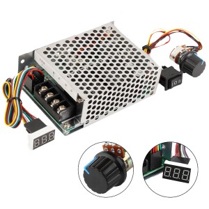 9-55V 40A PWM DC Motor Speed Controller with DIR Control and portable Display and Volume