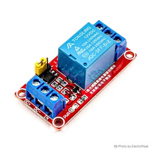 1-Channel Relay Module - 12V (High and Low Level Trigger)