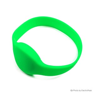 13.56Mhz RFID NFC Silicone Wristband (Bracelet) - Green