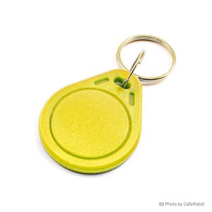 125Khz RFID ID Key Tag - Yellow - Pack of 10