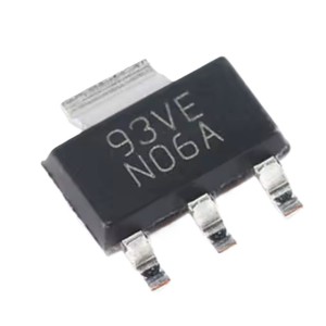 LM1117 5.0V, LDO Voltage Regulator, SOT-223-3 - Pack of 50