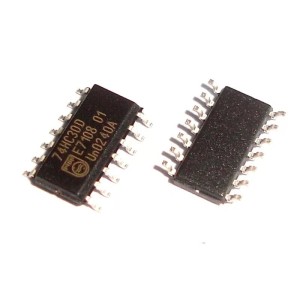 74HC30, NAND Logic Gate IC, DIP-14 - Pack of 10