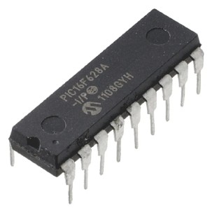 PIC16F628A-I/P, 0 bit 20 MHz PIC16 Microcontroller, DIP-18