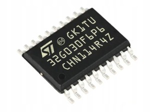 STM32G030F6P6, 12 bit 64 MHz STM32G030 Microcontroller, TSSOP-20