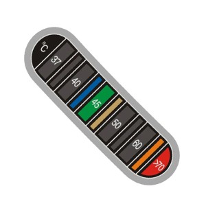 Temperature Measurement Sticker - Pack of 5