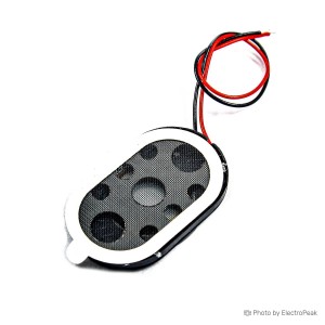 Mini Oval Speaker - 8 Ohm, 1W