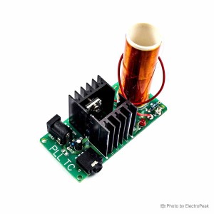 Mini Music Plasma Speaker with Tesla Coil - AUX Input