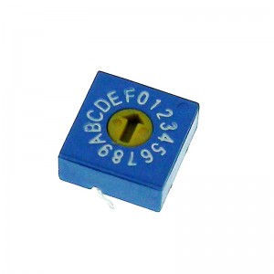 0-F 16Bit Rotary Coding Dial Switch- DIP