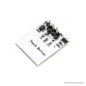 HTTM Series Capacitive Touch Switch Button Module - Green