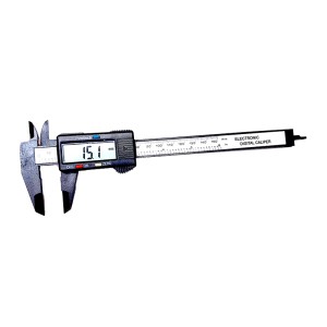 Carbon Fiber Composites Digital Caliper 15cm