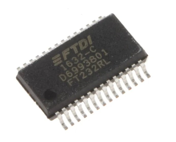 FT232RL, USB Interface IC, SSOP-28