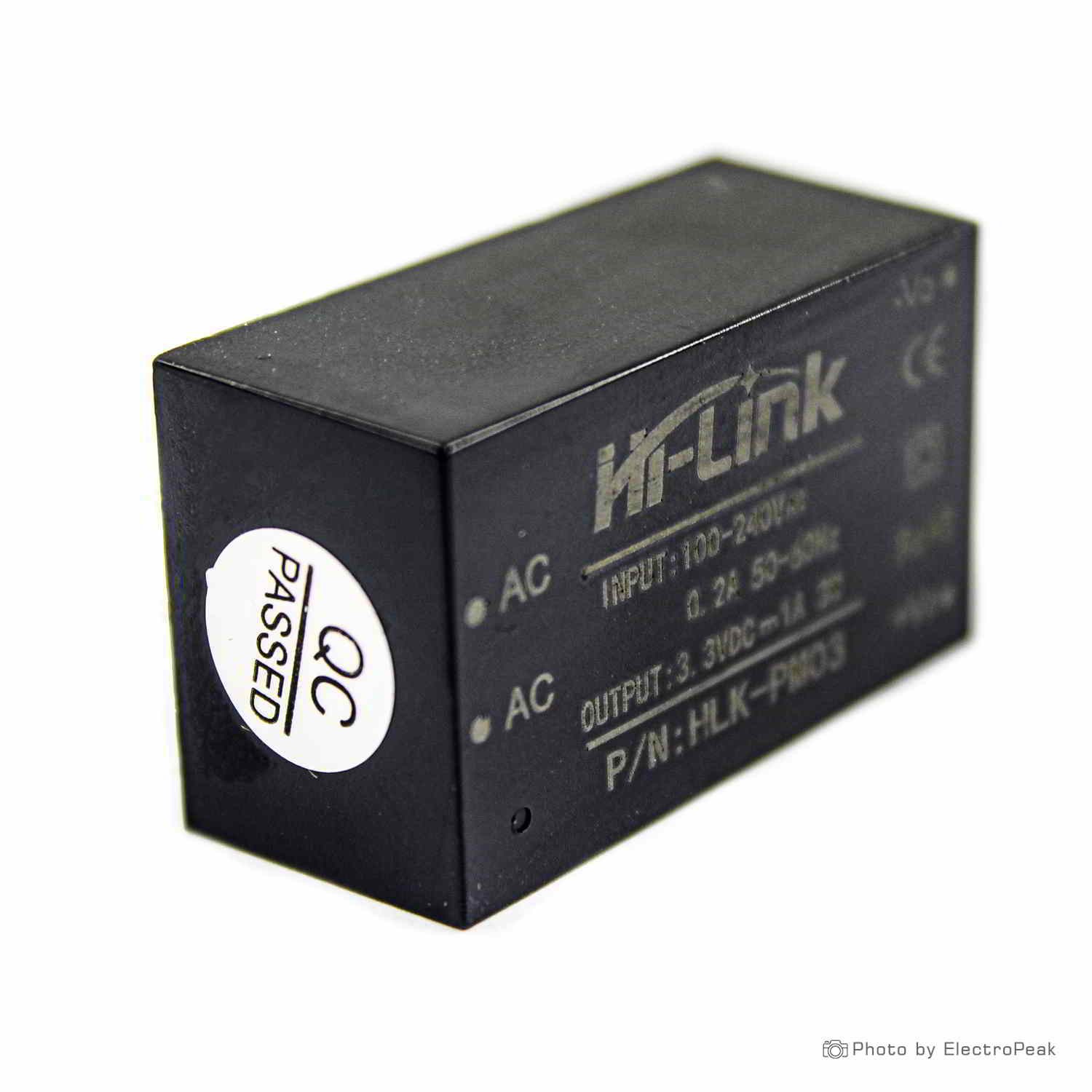 HLK-5M03 AC-DC Power Supply Module - 220V To 3.3V 5W Switching Converter