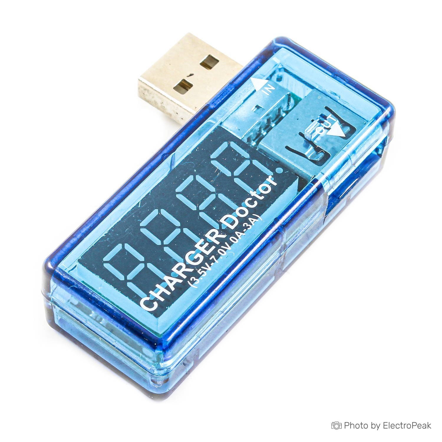 Testeur Courant USB + Capacité Charge Batterie - Infinitydream